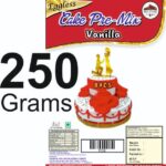 Eggless vanilla cake premix 250Grams