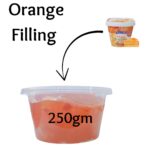 ORANGE FRUIT FILLING 250gram MALAS