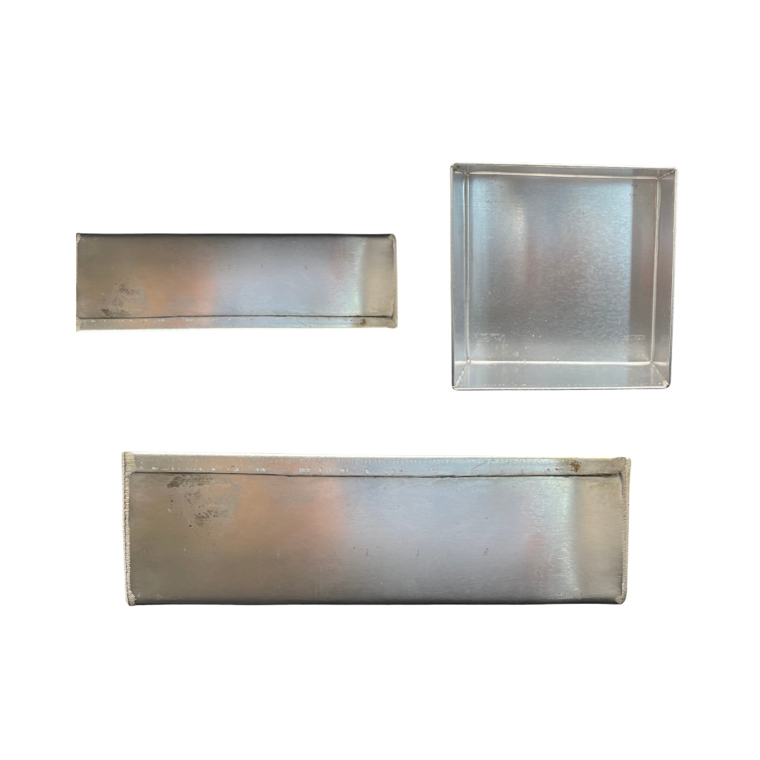 Square Cake Mould 2 inch Height - 7x7 inch