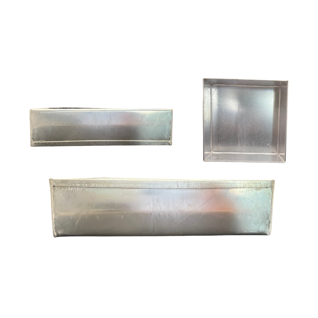 Square Cake Mould 2 inch Height - 8x8 inch