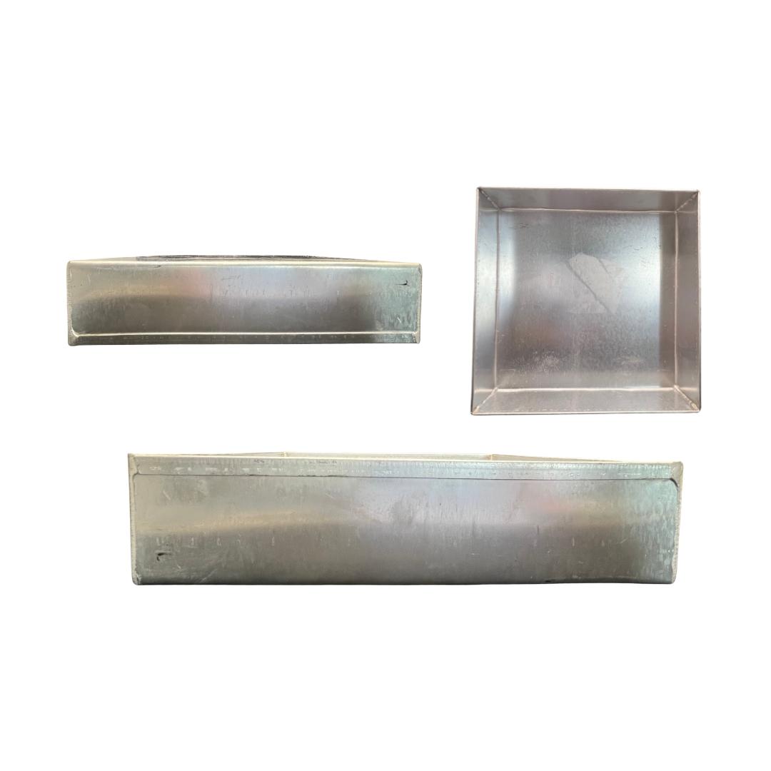 Square Cake Mould 2 inch Height - 9x9 inch